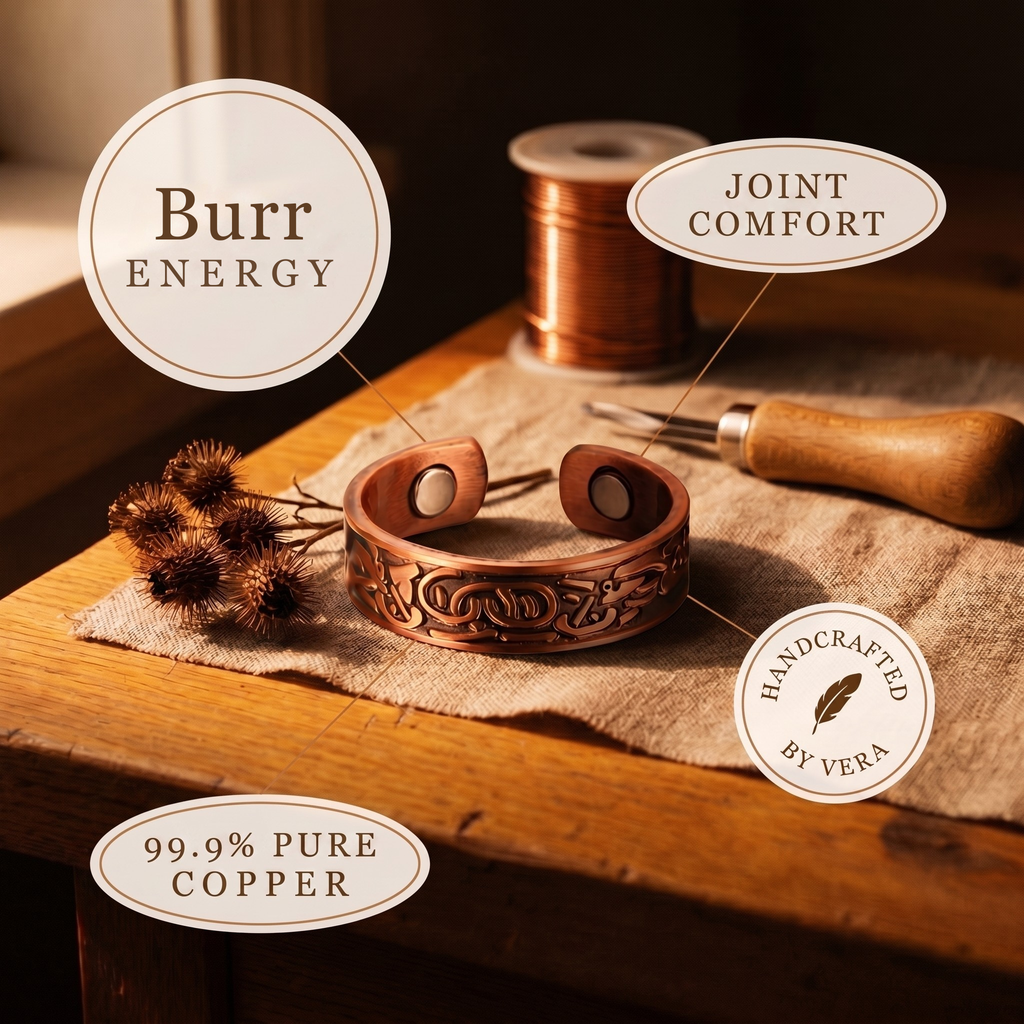 Mara's Burr Copper Ring