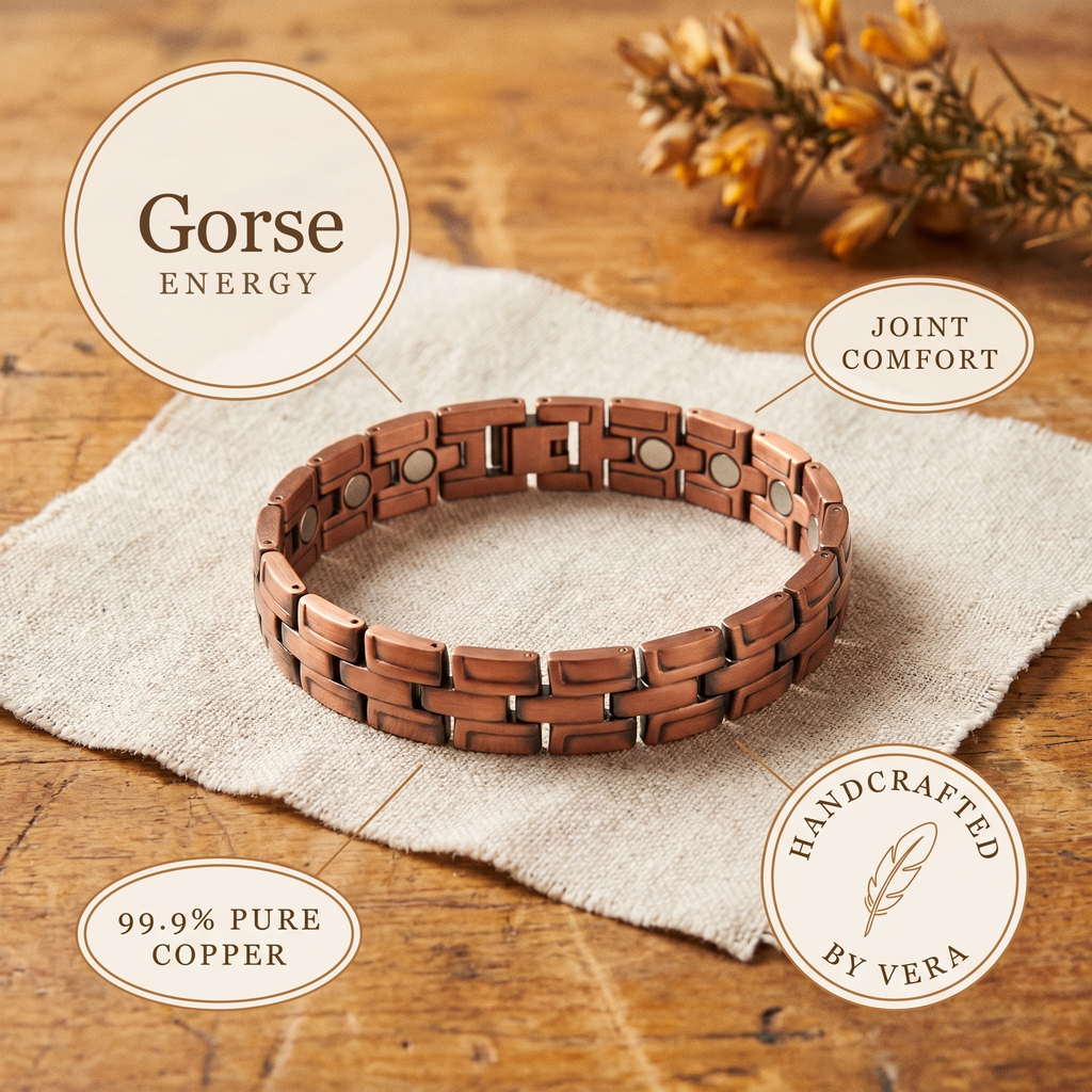 Mara's Gorse Men's Copper Bracelet