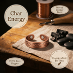 Mara's Char Copper Ring