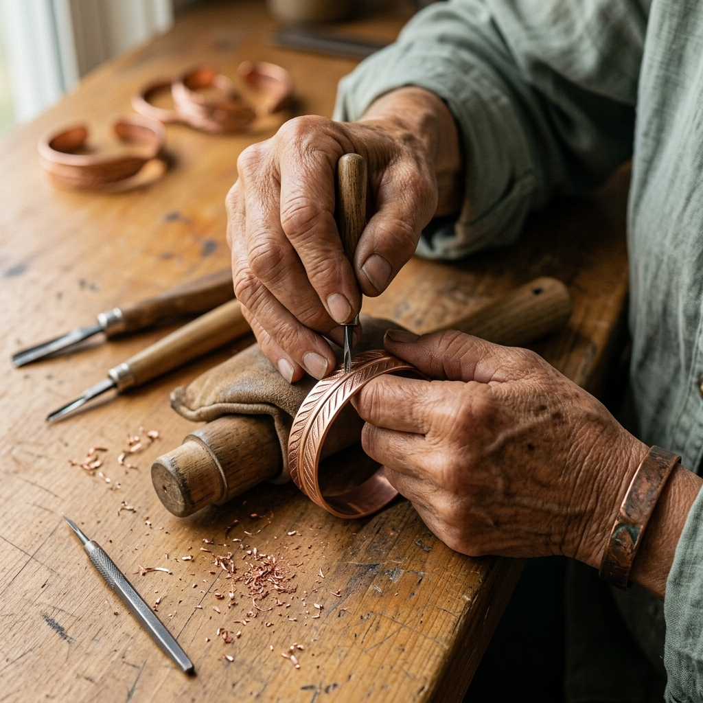 Mara's Root Copper Bracelet