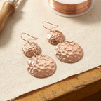Mara's Solstice Copper Earrings