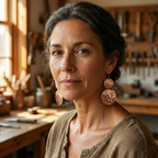 Mara's Solstice Copper Earrings