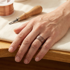 Mara's Petal Copper Ring