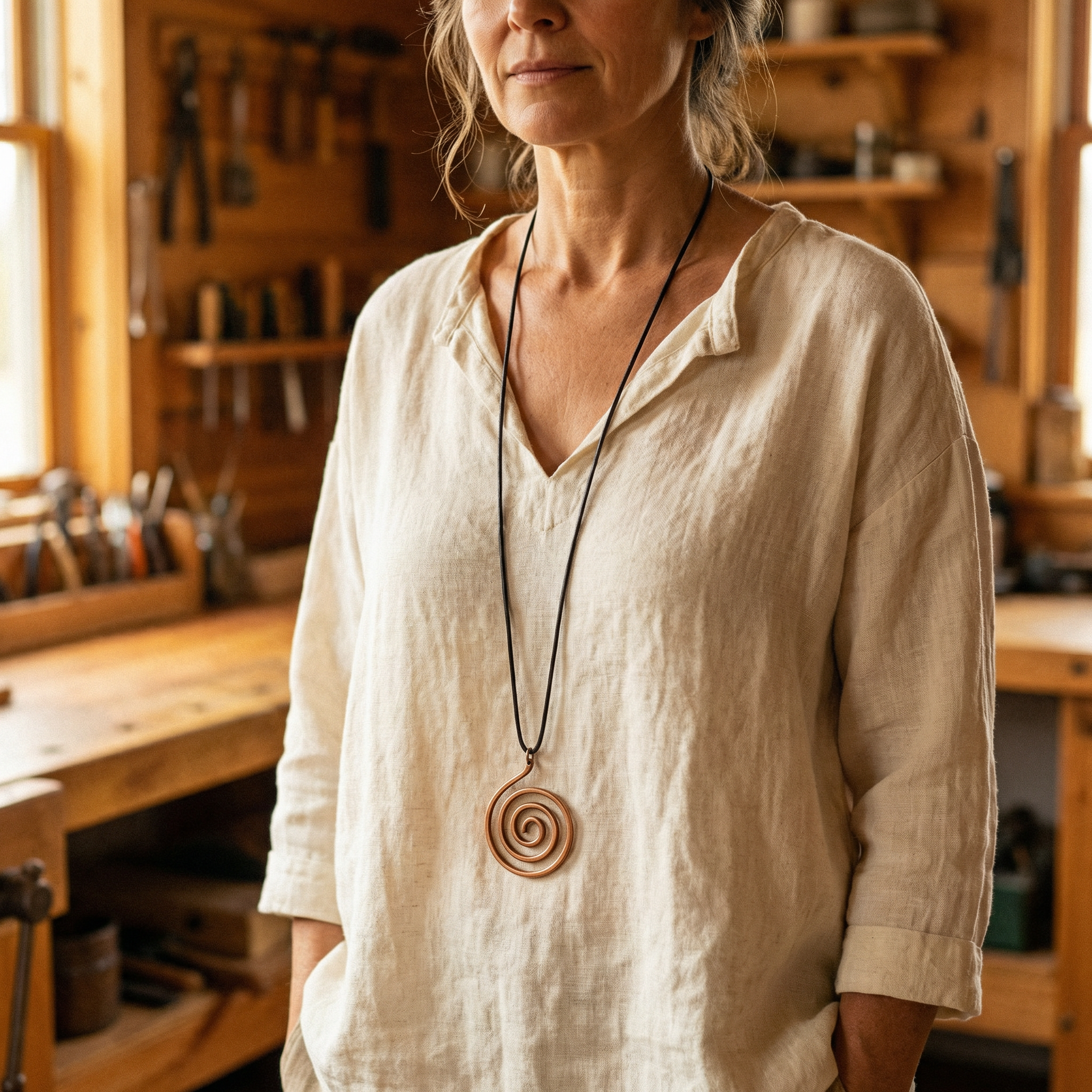 Mara's Mesa Copper Necklace