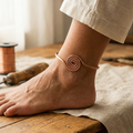 Mara's Coil Copper Anklet