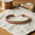 Mara's Reed Copper Anklet