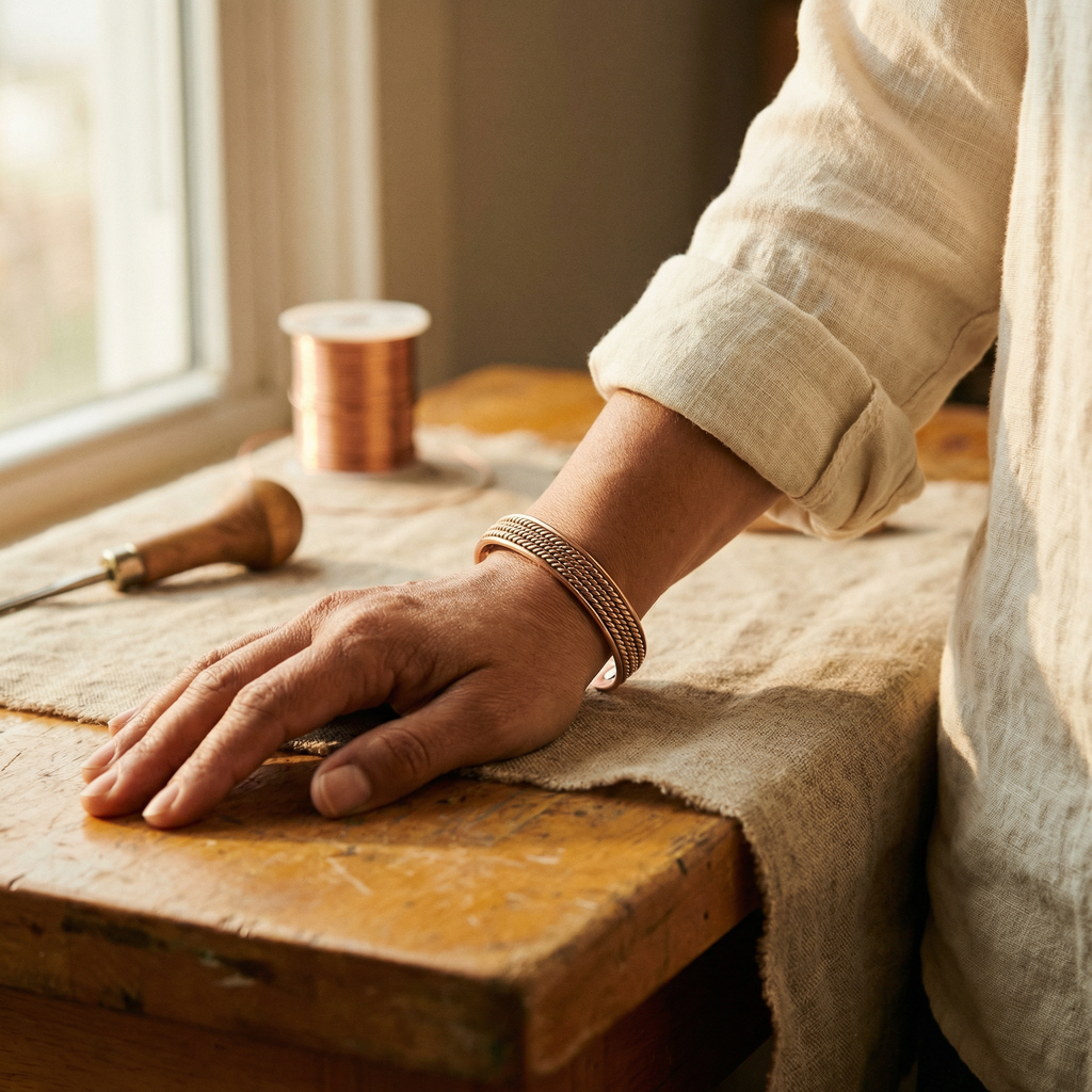 Mara's Forge Copper Bracelet