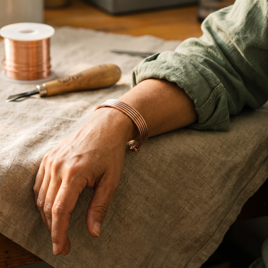Mara's Ridge Copper Bracelet