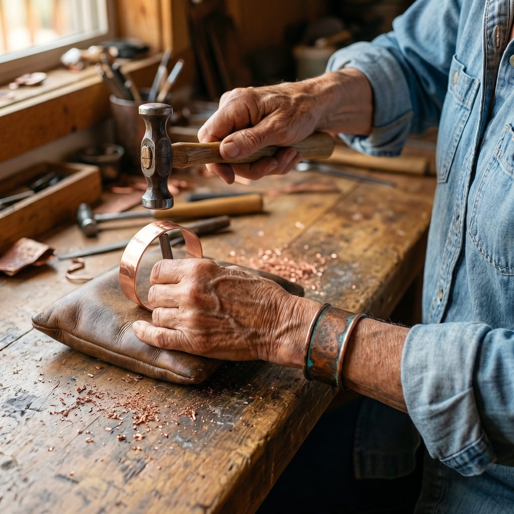 Mara's Wick Copper Bracelet
