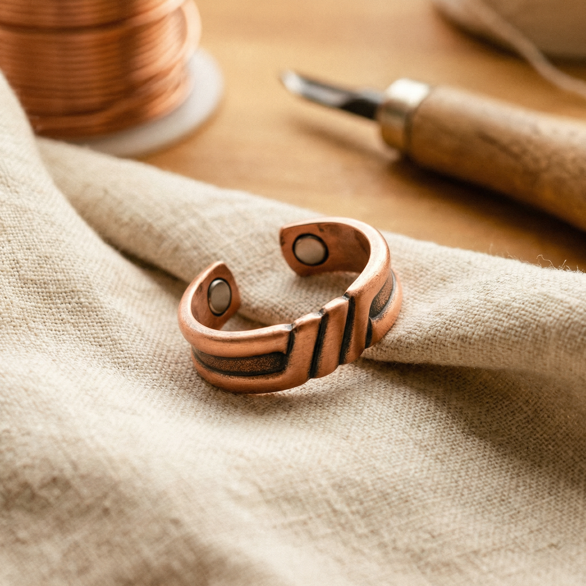Mara's Peat Copper Ring
