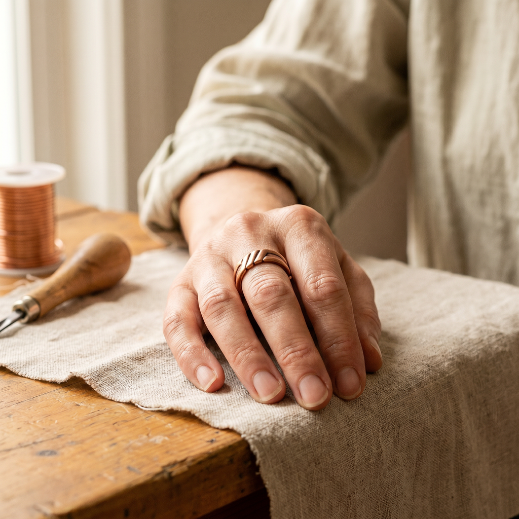 Mara's Peat Copper Ring