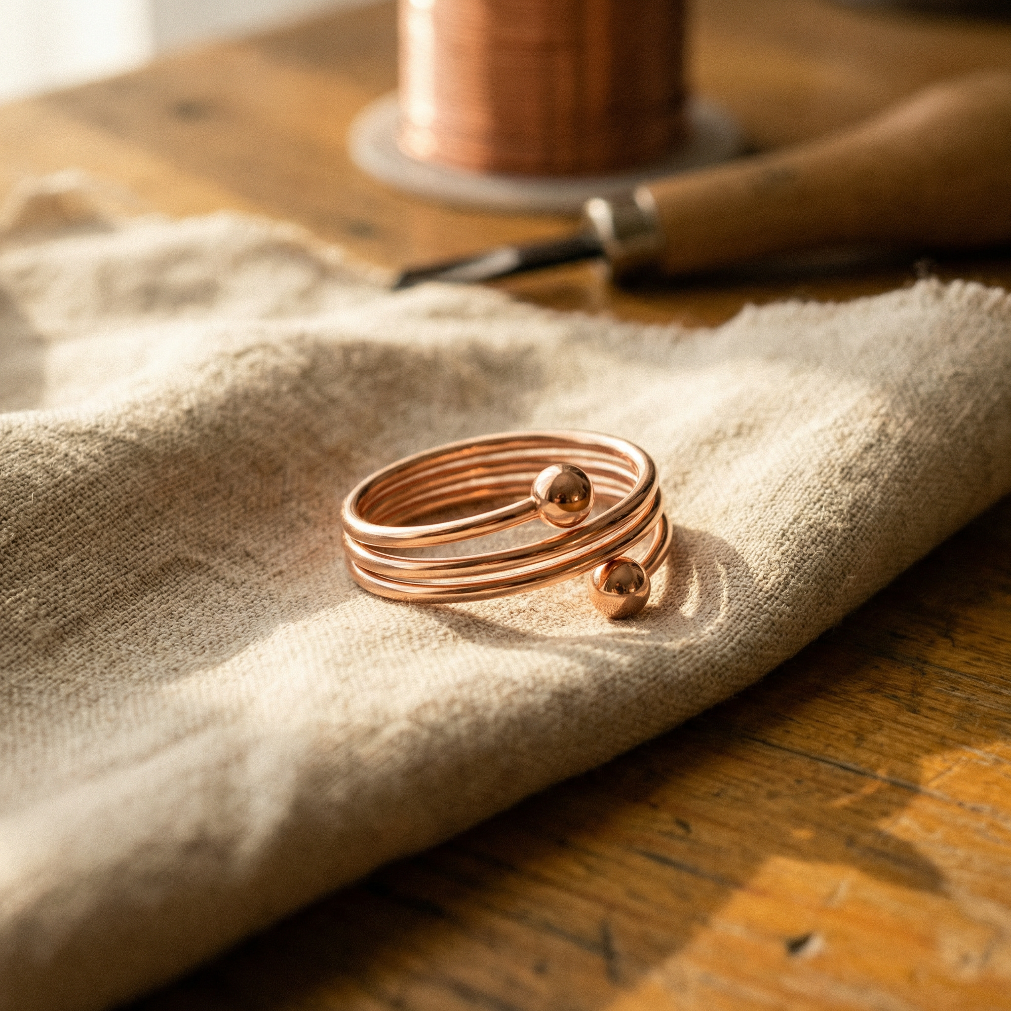 Mara's Silt Copper Ring