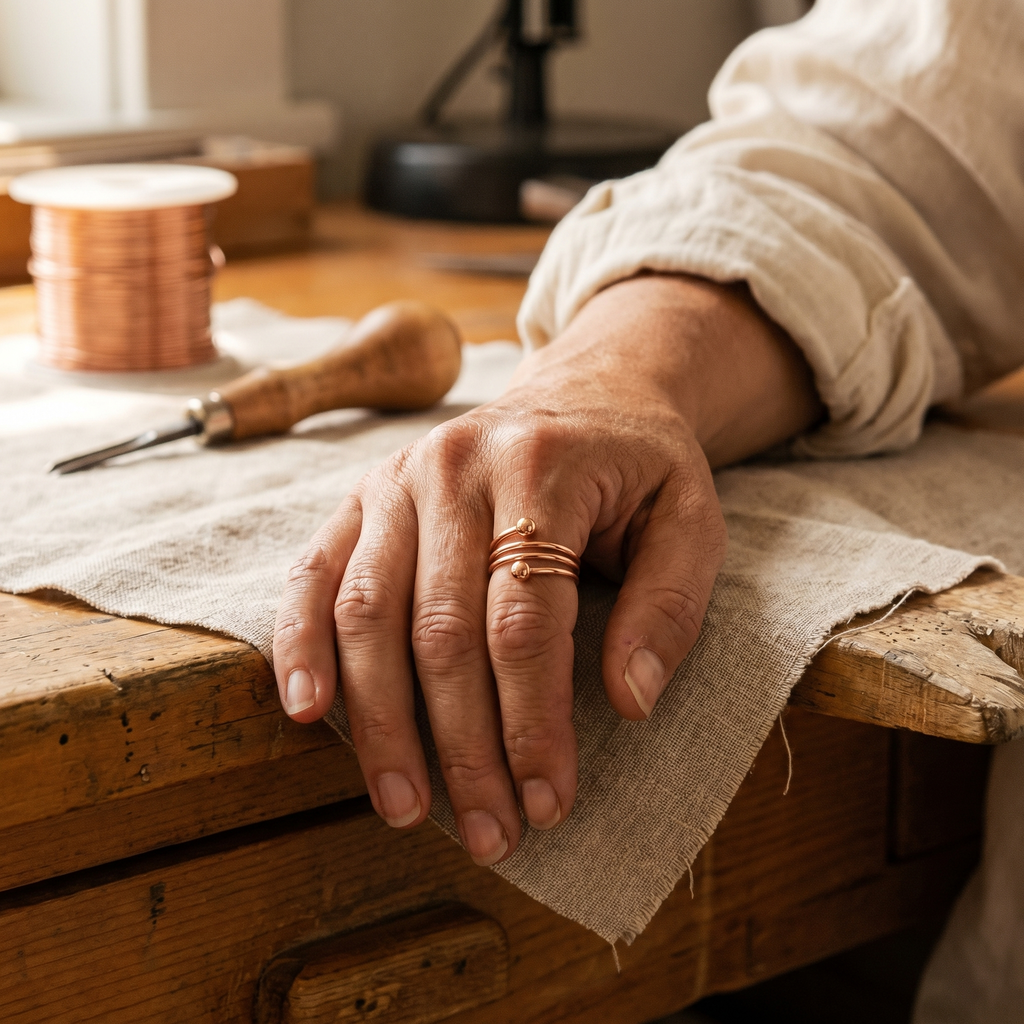 Mara's Silt Copper Ring