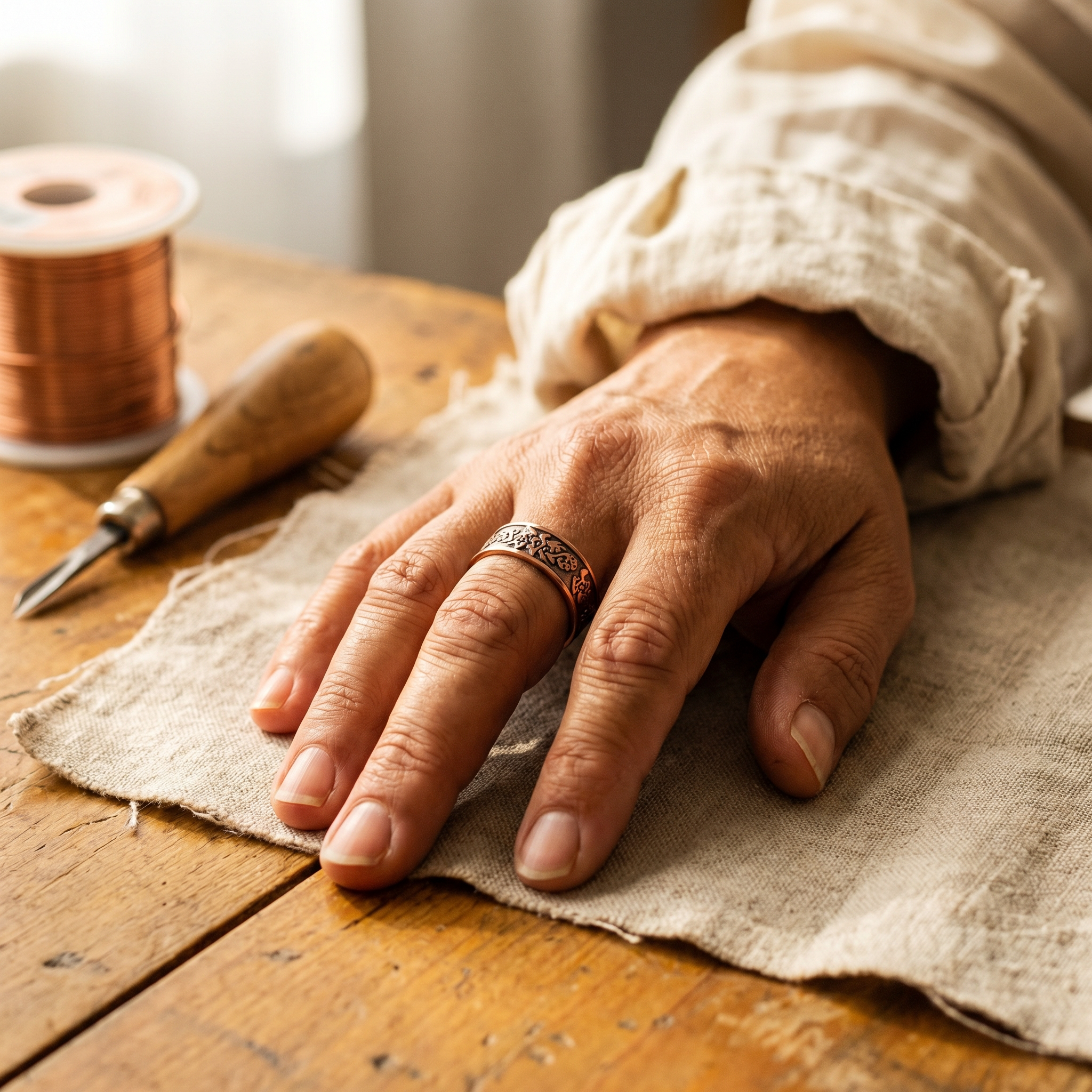 Mara's Clag Copper Ring