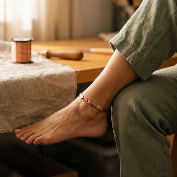 Mara's Marsh Copper Anklet