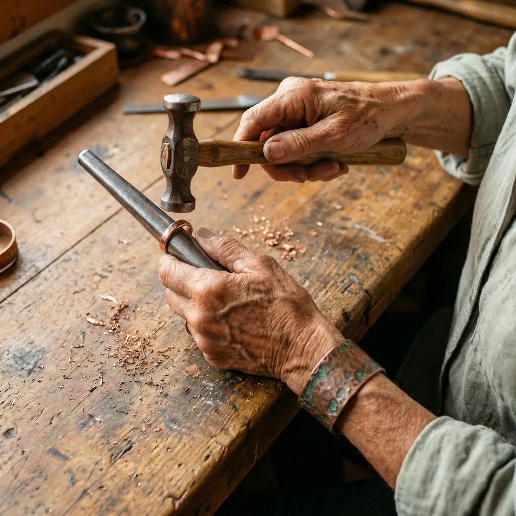 Mara's Tine Copper Ring