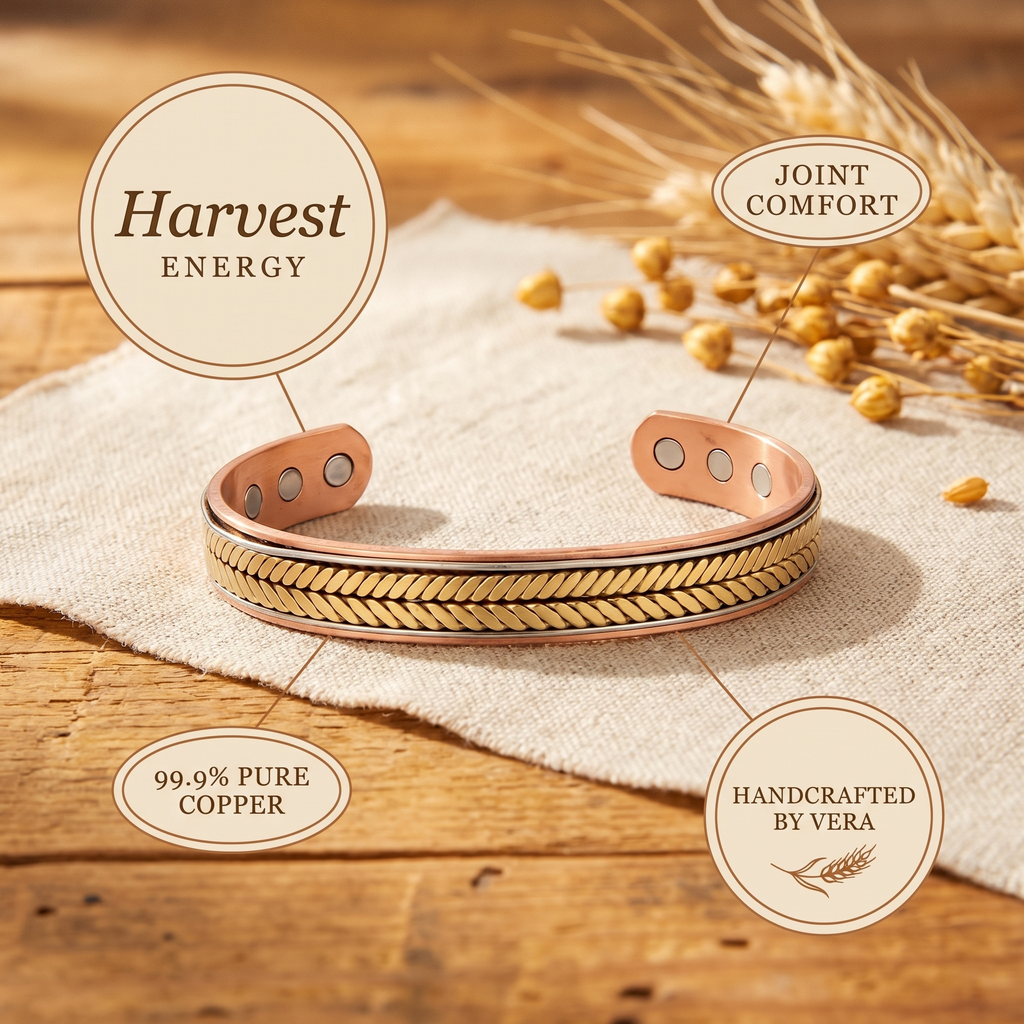 Mara's Harvest Copper Bracelet