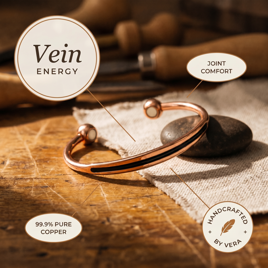 Mara's Vein Copper Bracelet