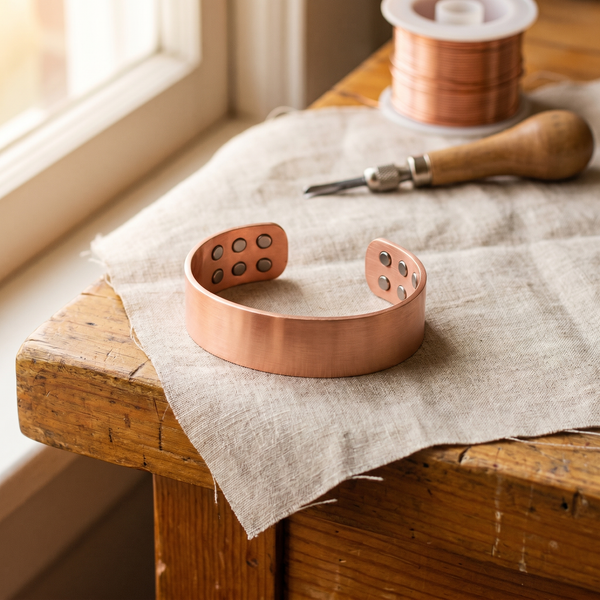 Mara's Anvil Copper Bracelet
