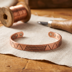 Mara's Crest Copper Bracelet