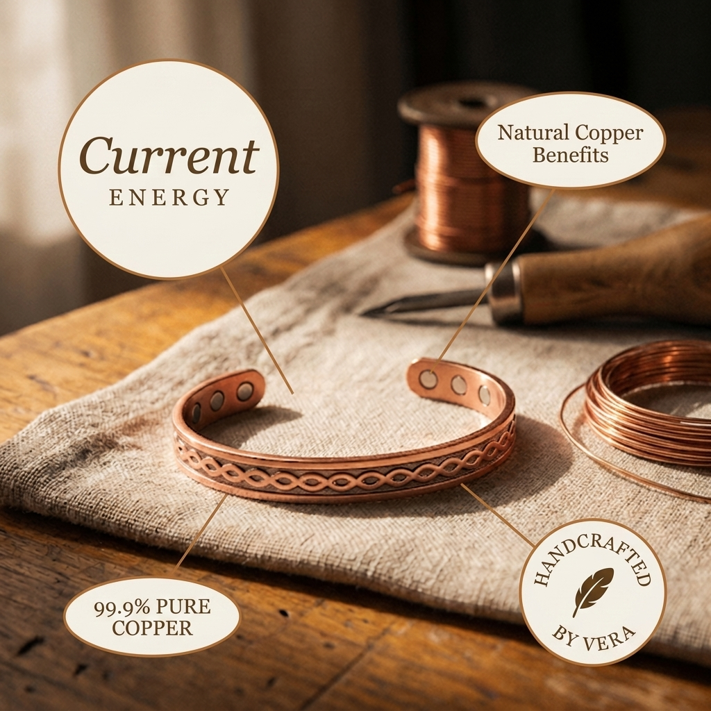 Mara's Current Copper Bracelet