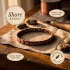 Mara's Shore Copper Anklet