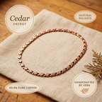 Mara's Cedar Copper Necklace