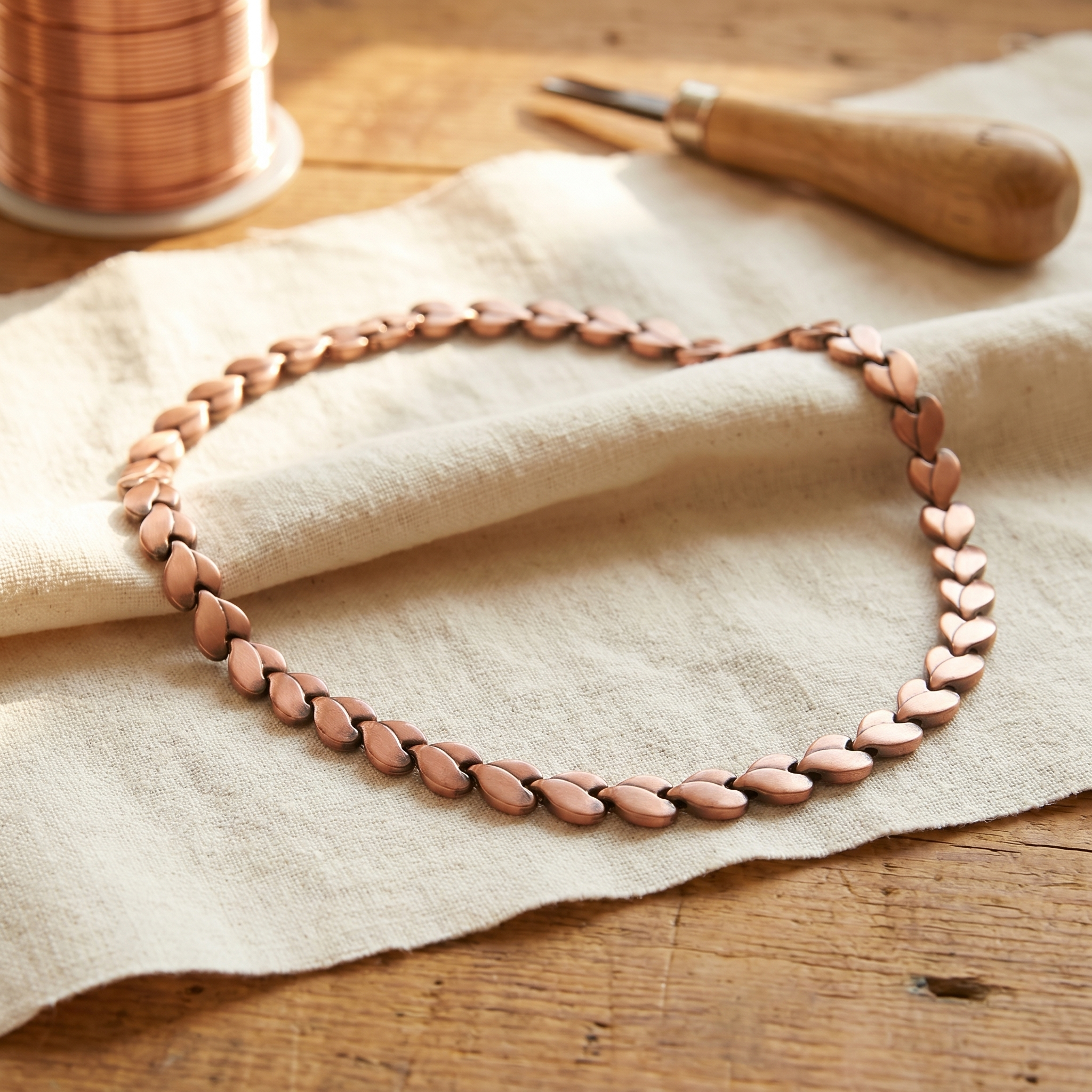 Mara's Briar Copper Necklace
