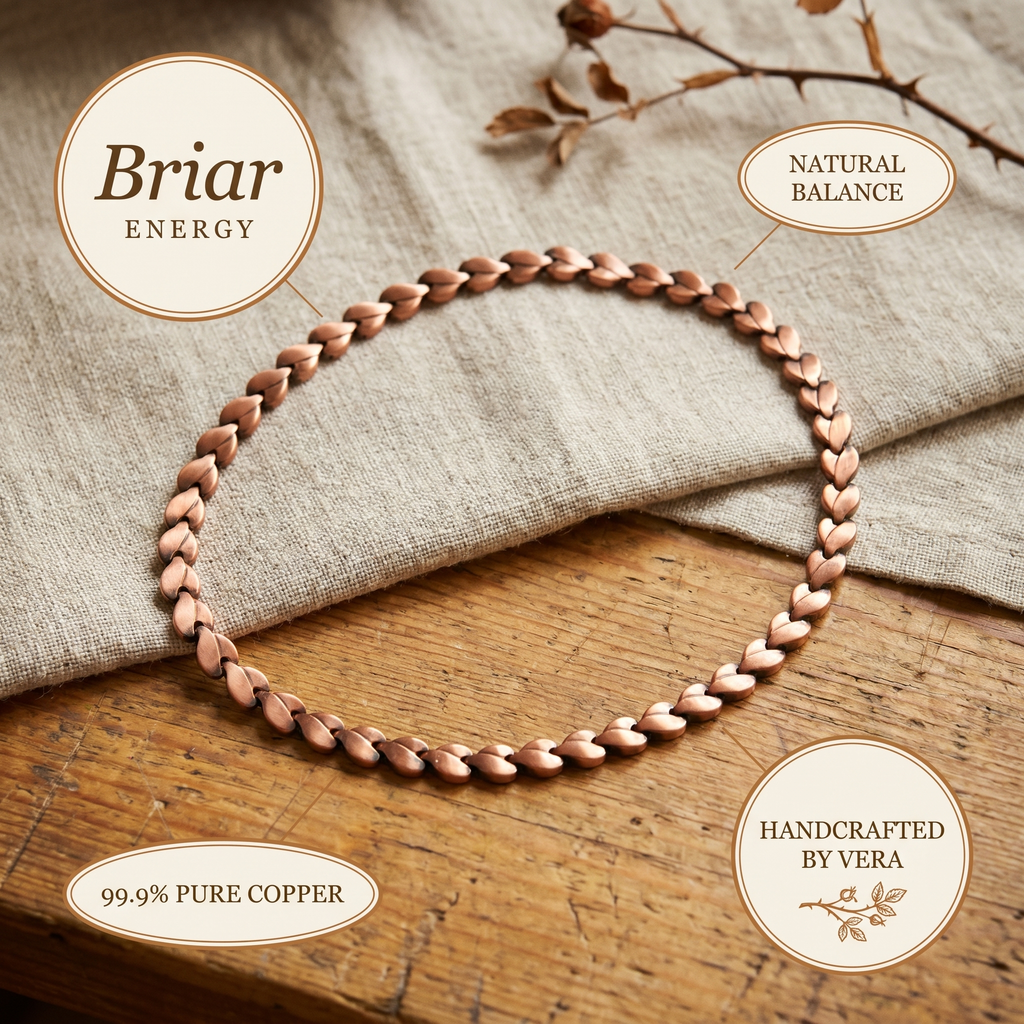 Mara's Briar Copper Necklace