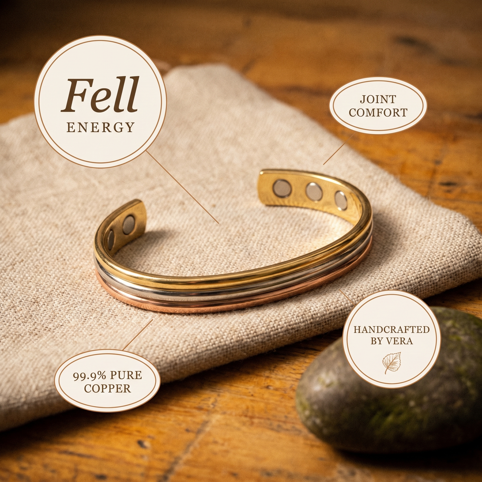 Mara's Fell Copper Bracelet