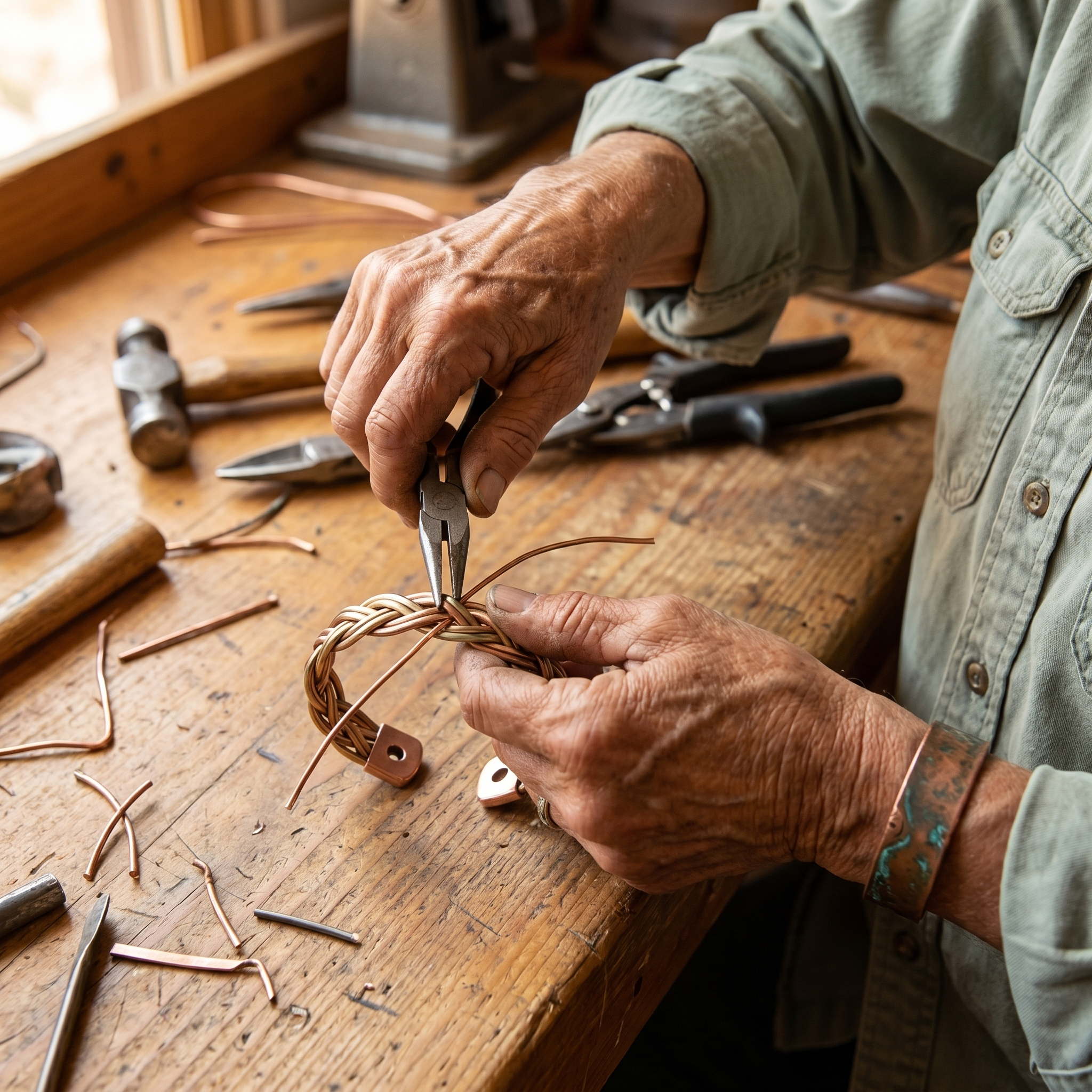Mara's Mire Copper Bracelet