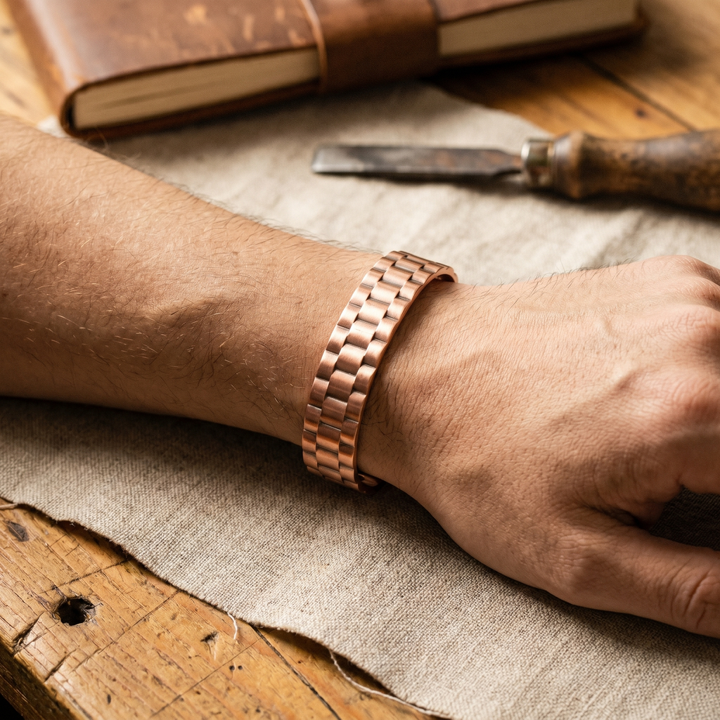 Mara's Ore Men's Copper Bracelet