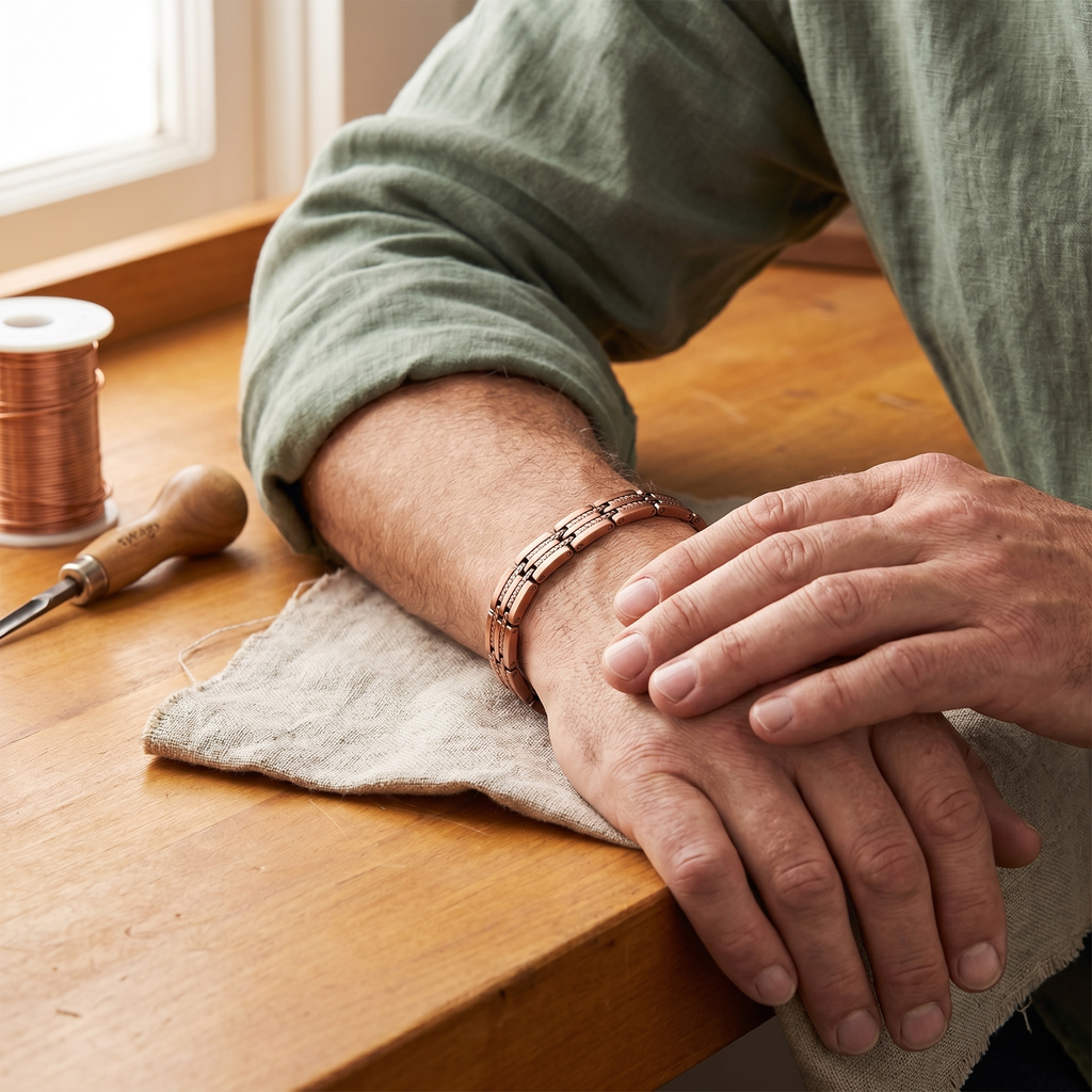 Mara's Pike Men's Copper Bracelet