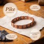 Mara's Pike Men's Copper Bracelet