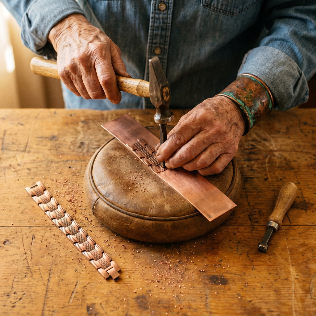 Mara's Crag Copper Bracelet