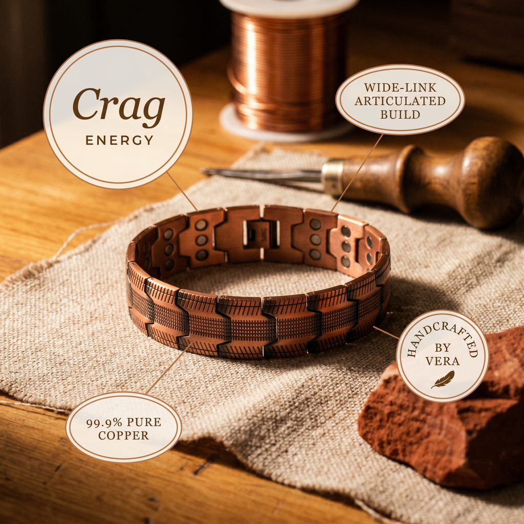 Mara's Crag Copper Bracelet